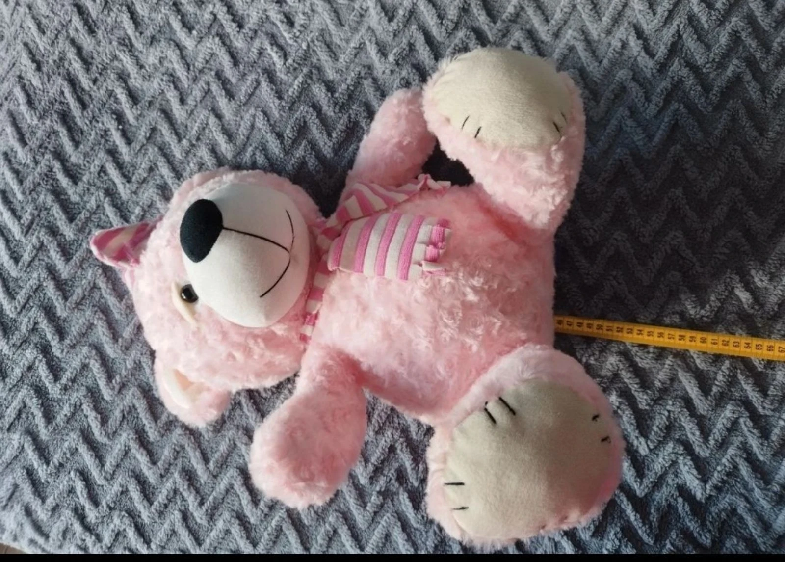 Pink big teddy bear – photo 5